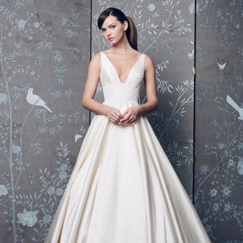 Romona Keveza Legends Ivory Silk Wedding #L8154